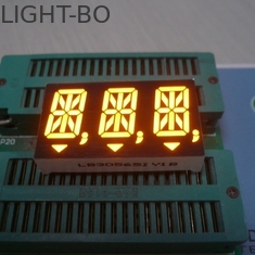 Super Amber 3 Digit 14 Segment LED Display 0.56 inch For Digital Indicator