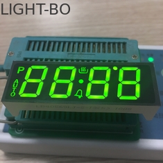 SMT PINS Custom LED Display 7 Segment 4 Digit Super Bright Green For Oven Controller