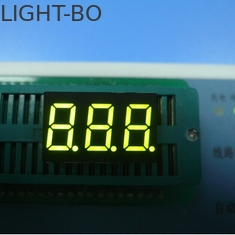 Three Digit 7 Segment LED Display Various Colours Multiplexing For Indicator