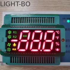 Ultra Red /Yellow Green/Amber  Triple Digit 17mm 7 Segment LED Display For Refrigerator Controller