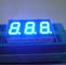 Super Bright Red Green Blue Yellow White 3 Digit 7 Segment Led Display Common Cathode 0.40 Inch
