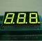 14.2mm Common Anode 7 Segment Display Green 37.6 x 19mm Outer dimension Long Life