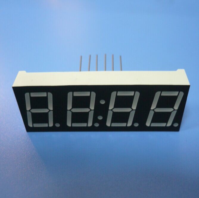Ultra Blue LED Clock Display 0.56" , Led 4 dight 7 Segment Display 50.4