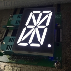 Pure White 16 Segment LED Display For Digital Indicators Multimedia Products