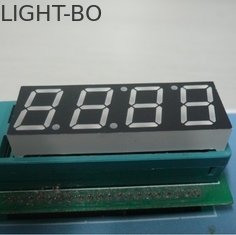 Four Digit Seven Segment LED Display 100 - 120mcd For Microwave LED Clock Dislay