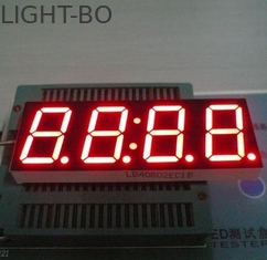 High Luminous 4 Digit Seven Segment Led Display Common Cathode 0.80 Inch