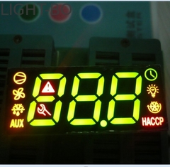 Fridge Control Custom LED Display , 3 Digit 7 Segment Led Display  Super Bright