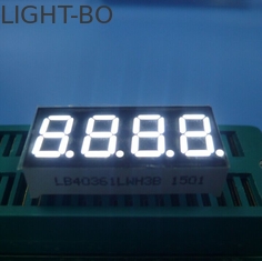 Ultra White 0.36&quot; Common Cathode 4 Digit 7 Segment Led Display For Humidity Indicator