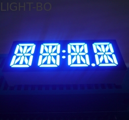 Low Power Ultra Blue 0.47&quot; 4 Digit Led 14 Segment Display Common Anode  For STB