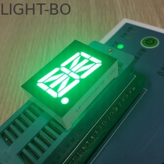 Pure Green 0.8&quot; 16 Segment Alphanumeric Display High Luminous Intensity Fit Instrument Panel