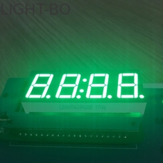 Pure Green 4 Digit 7 Segment Led clock Display 0.56 Inch  common anode For Instrument Panel