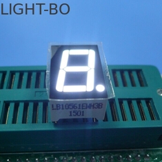 0.56&quot; Single Digit Common Anode 7 Segment Display Ultra White 100-120mcd Luminous Intensity