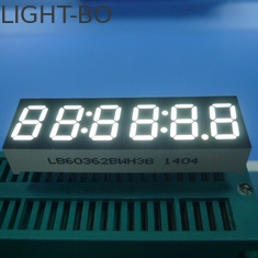 6 Digit 7 Segment LED Display , Ultra Bright White LED Clock Diplay 0.36 Inch
