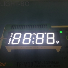 Black Face  4 Digit 7 Segment LED Display  Ultra White For Gas Cooker