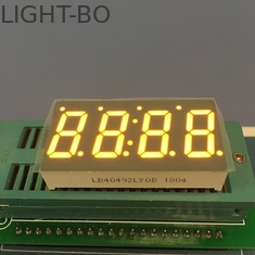 0.49 lnch 4 Digit 7 Segment Led Display Amber Color For Temperature Indicator