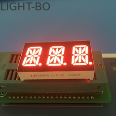 0.54&quot; 3 Digit 14 Segment LED Display Alphanumeric Super Bright Red LED Color