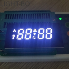 Customized Ultra White 4 Digit Seven Segment Display IC Compatible For Oven Timer