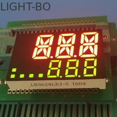 High Brightness Custom LED Display Common Cathode For Temperature Indicator