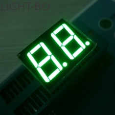 Multi Color 2 Digit 7 Segment  Display Wide Viewing Angle Low Power Consumption