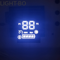 2 Digit 0.4&quot; 120mcd LED 7 Segment Display 80mW For Storage Battery Car