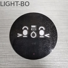 120mcd Round Led Display 0.4 Inch Digit Ultra White For Virtual Pet Robot