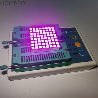 Good price Pink Square 8x8 LED Dot Matrix Display Row Anode Column Cathode For Elevator online