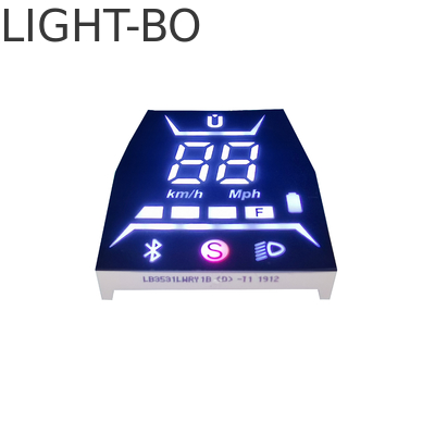 Good price 2 Digit 7 Segment Led Display 70mcd Common Cathode For Balance Scooter online