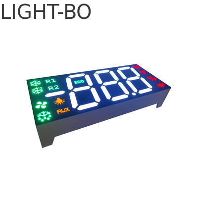 Good price Ultra Red /Yellow Green/Amber  Triple Digit 17mm 7 Segment LED Display For Refrigerator Controller online