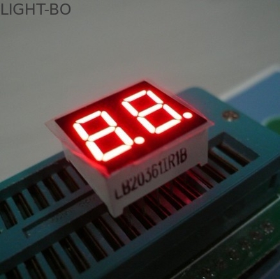 Good price 0.36 Inch Red Dual Digit 7 Segment LED Displays High Brightness For Electronic Device online