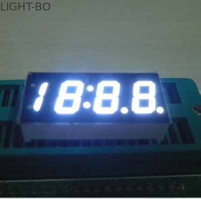 Good price White Bright 4 Digits Numeric 7 Segment LED Displays For Car Clock Indicator online