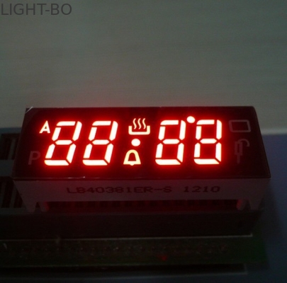 Good price Digital Red 4 Digit Seven Segment Led Display Common Anode For Fuel Gauge online