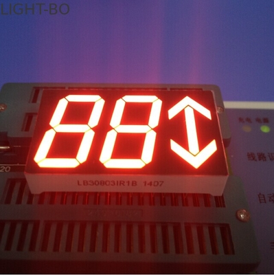Good price 22.0mm Arrow Led Display , Common Anode 7 Segment Display 0.8 inch online