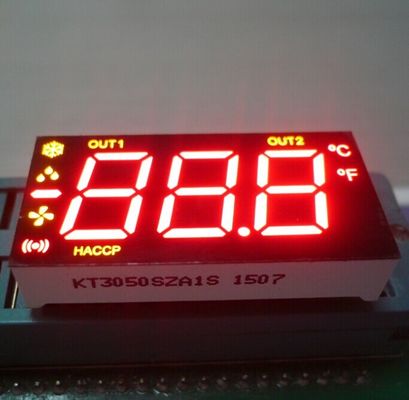 Good price Ultra Red / Yellow Numeric LED Display 0.5 inch for Refrigerator Control online