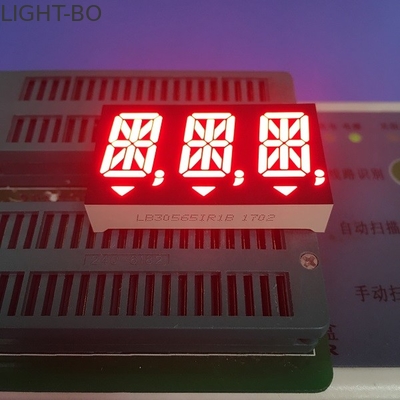 Good price Ultra Red Triple Digit 14 Segment Led Display For Medical Instrument , 14 Seg Display online