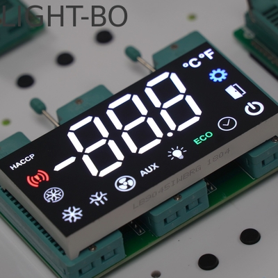Good price Ultra Bright White Customized 3 Digit 7 Segment LED Display For Refrigerator/Freezer online