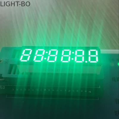 Good price Ultra Bright Blue 6 Digit 7 Segment Led Display 0.32 Inch With Black Surface online