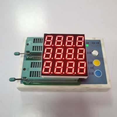 Good price Ultra Bright Red Three Row Four Digit 7 Segment Led Display For Control Instruments online