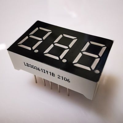 Good price LED Display Super Bright Amber 7 Segment 3 Digit 9.2mm Common Cathode for Panel Meter online