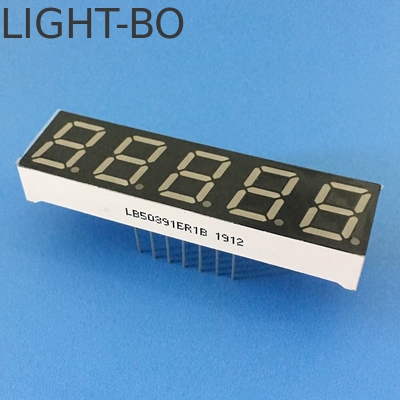 Good price Super Bright Red 7 Segment LED Display 0.39inch 5 Digit Common Anode for Digital Frequency Convertor online