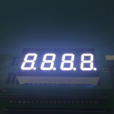 Good price 4 Digit 0.4inch 7 Segment Ultra White LED Display Common Anode for Accurate Instrument Monitoring online