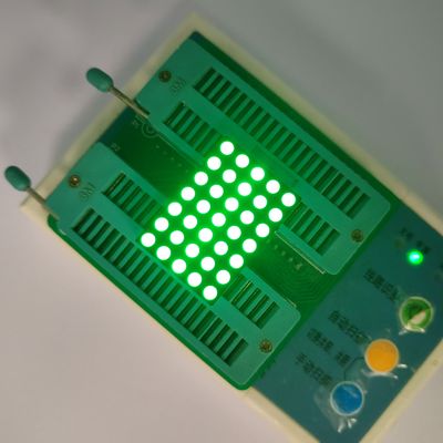 Good price Pure Green 3mm 5 X 7 DOT Matrix LED Display for Digital Time Zone Clock Indicator online