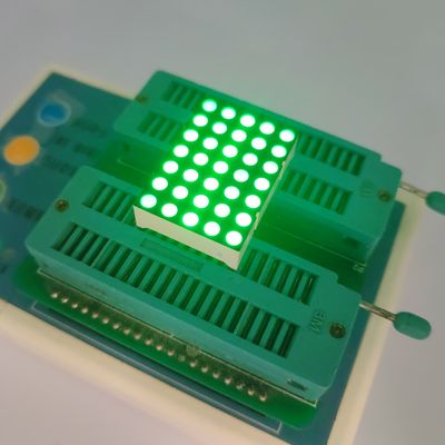 Good price 3mm 5 X 7 DOT Matrix Pure Green LED Display for Digital Time Zone Clock Indicator online