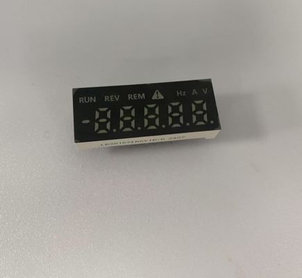 Good price Customized Red/Pure green/Yellow 5 Digit LED Display 7 Segment Common anode for Frequency Convertor online