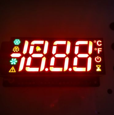 Good price High brightness Red/yellow/green Customized Three Digits 7 Segment LED Display for refrigerator control online