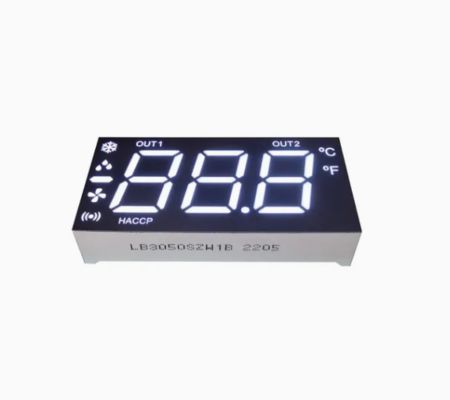 Good price Customized Ultra white 3 1/2 digit 7 segment led display for instrument panel online
