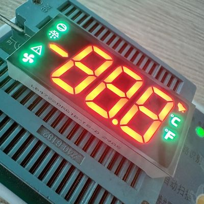 Good price Red/Pure Green LED Display 7 Segment 17mm common cathode for Digital Refrigeration Systems online