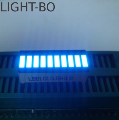 Good price Yellow/Red/Blue Big 10 Segment LED Display Modules, Used for Instrument Panels online
