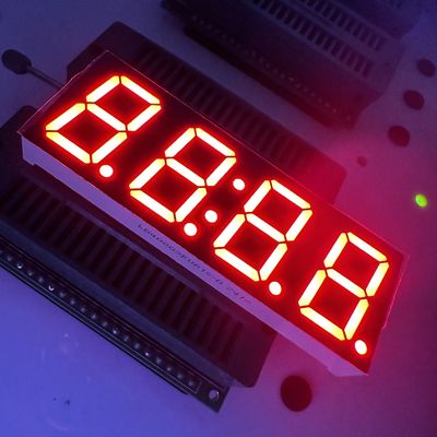 Good price High-Visibility Ultra Red 4-Digit LED Clock Display Unit online