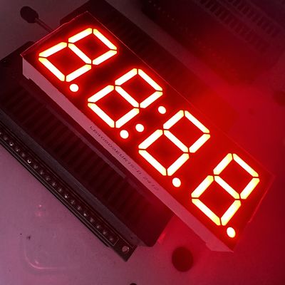 Good price High-Visibility Ultra Red 4-Digit LED Clock Display Unit online