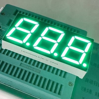 Good price Low Current Pure Green 20.32mm (0.8-Inch) 3-Digit 7-Segment Common Cathode LED Display for Temperature Controllers online